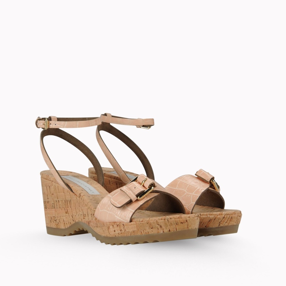 Stella McCartney Linda Vegan Croc Sandals - Sz 38